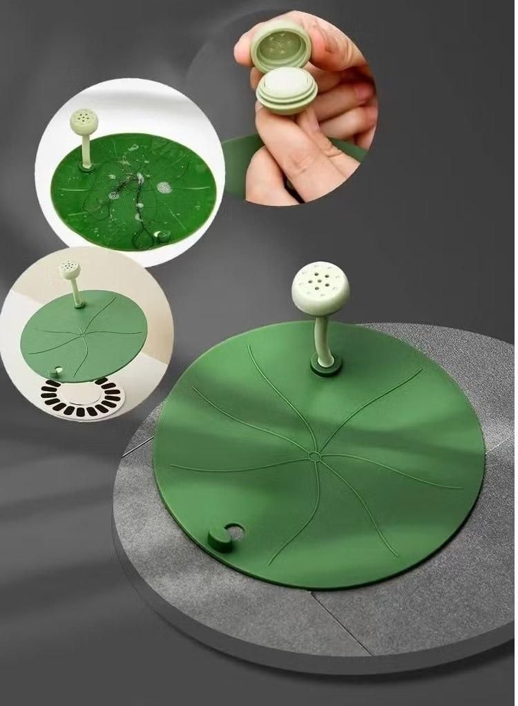 Lotus Leaf Silicone Floor Bathtub Cover